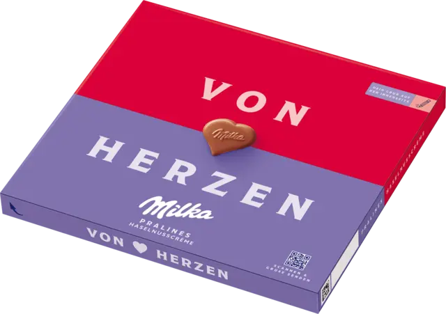 I love Milka Pralinés Haselnusscreme von MILKA