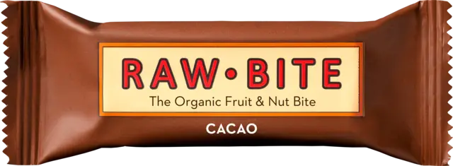 Bio The Organic Fruit & Nut Bite Raw Cacao von RAW BITE