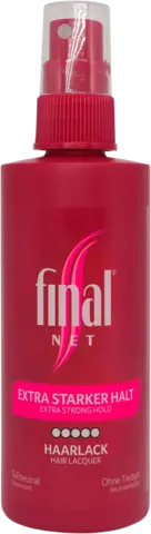 Hair Lacquer extra strong hold von FINAL NET