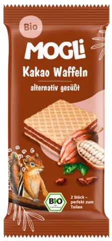 Bio Kakao Waffeln von MOGLI