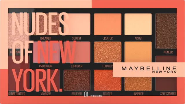 Lidschatten Palette Nudes of New York von MAYBELLINE NEW YORK