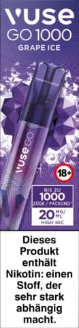 Vuse Go Grape Ice 20mg 2ml von VUSE