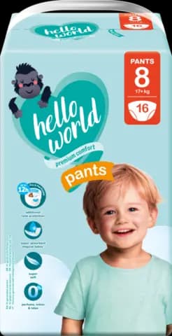 Pants Gr. 8 XXXL 16 Stk. von HELLO WORLD