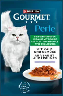 Gourmet Perle Erlesene Streifen mit Kalb und Gemüse von GOURMET