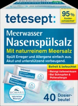 Meerwasser-Nasenspülsalz von TETESEPT