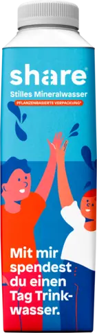 Natürliches Mineralwasser still von SHARE