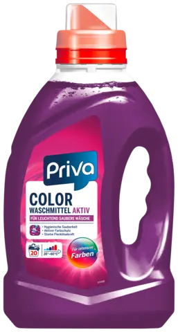 Color Vollwaschmittel, 20 WL von PRIVA