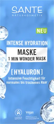 Intense Hydration 1 Minute Wonder Mask von SANTE