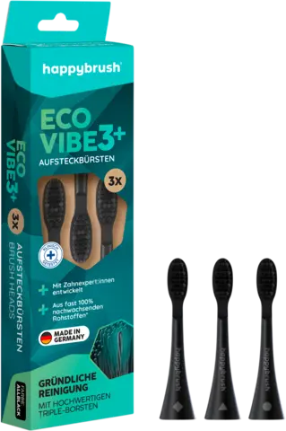 Aufsteckzahnbürsten für StarterKit Schall Vibe3+ von HAPPYBRUSH