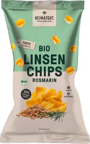 Bio Linsen Chips Rosmarin von HEIMATGUT