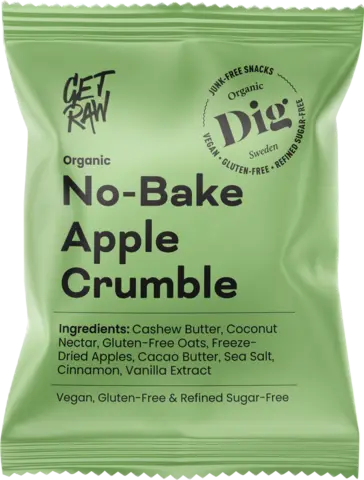 Bio No-Bake Apple Crumble von BIO DIG