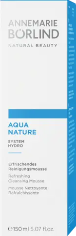 Aquanature Erfrischendes Reinigungsmousse von ANNEMARIE BÖRLIND
