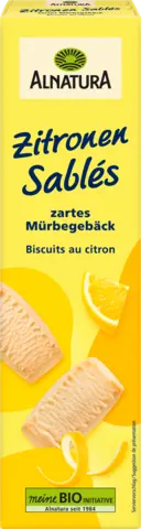 Bio Zitronen Sablés von ALNATURA