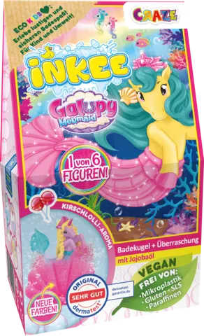 Galupy Mermaid Badekugel + Überraschung von CRAZE