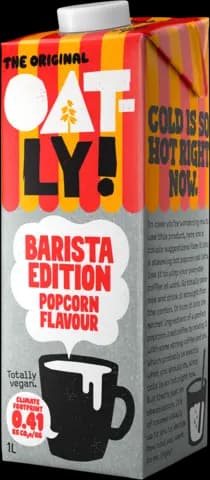 Hafer Barista Edition Popcorn Flavour von OATLY