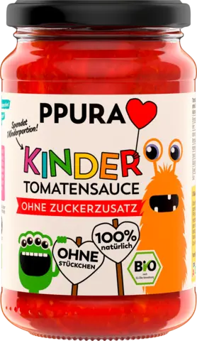 Bio Kinder Tomatensauce von PPURA