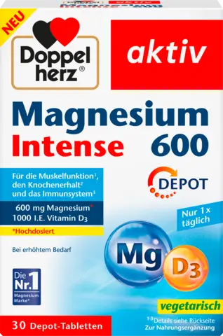 Magnesium Intense 600 Depot von DOPPELHERZ