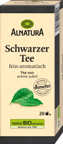 Bio Schwarzer Tee von ALNATURA