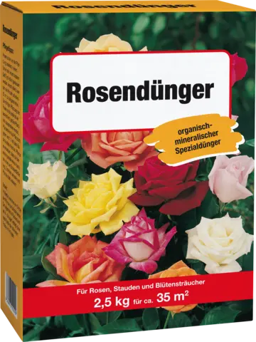 Rosendünger organisch mineralischer NPK-Dünger mit Magnesium von BECKMANN