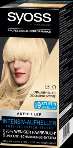 Blond 13-0 Ultra Aufheller Stufe 3 von SYOSS