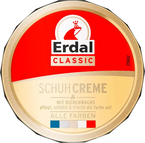 Classic Schuhcreme Dose farblos von ERDAL