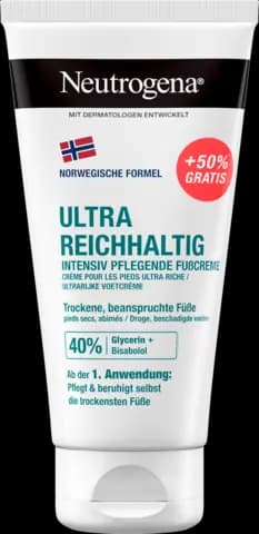 Fußcreme für trockene Haut von NEUTROGENA