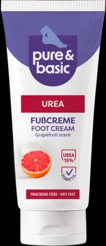 Fußcreme Urea von Pure&Basic