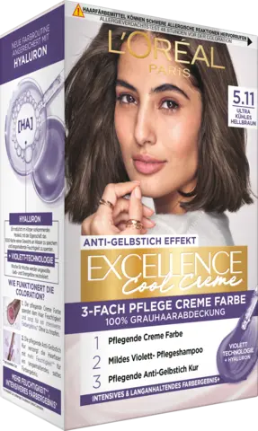 Excellence Cool Creme 5.11 ultashlightbrown von EXCELLENCE