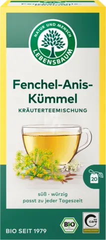 Bio Fenchel-Anis-Kümmel-Tee von LEBENSBAUM