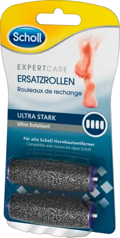 ExpertCare Ersatzrollen Hornhaut-Entferner (Stufe 4) ultra stark von SCHOLL