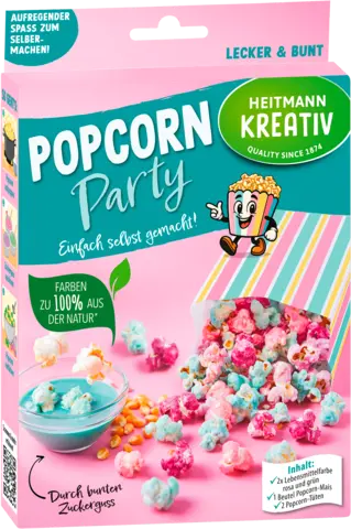 Kreativset Popcorn Party von HEITMANN