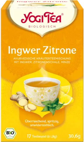 Bio Ingwer Zitrone von YOGI TEA