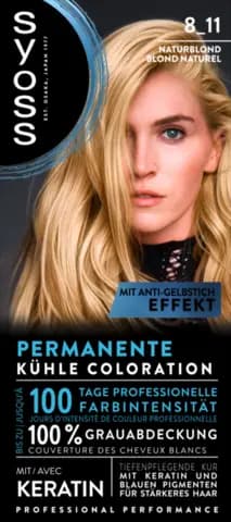 Coloration Naturblond 8-11 von SYOSS