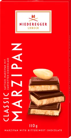 Marzipan Tafel-Schokolade Classic von NIEDEREGGER