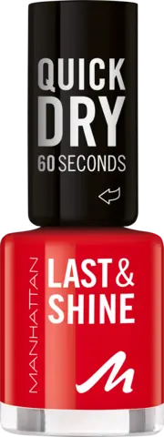 Last & Shine Nagellack 610 its getting hot von MANHATTAN
