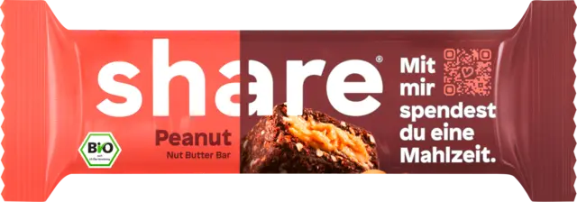 Bio Nut Butter Bar Peanut von SHARE
