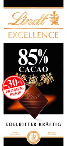 Excellence Edelbitter Kräftig 85 % Cacao von LINDT