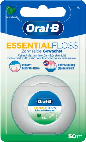 Essential Floss Zahnseide mint gewachst von ORAL-B
