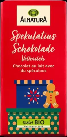 Spekulatius Schokolade von ALNATURA