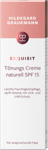 Exquisit Tönungscreme naturell LSF 15 von BRAUKMANN
