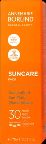 Suncare Face Sonnenfluid LSF30 von ANNEMARIE BÖRLIND