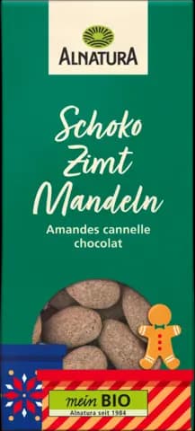 Bio Schoko Zimt Mandeln von ALNATURA