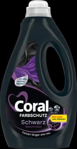 Waschmittel Schwarz von CORAL