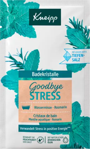 Badekristalle Goodbye Stress von KNEIPP