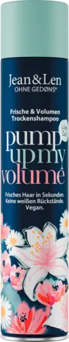 Trockenshampoo pump up my volume von JEAN & LEN