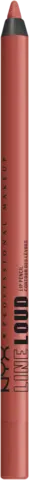 Line Loud Longwear Lip Pencil 06 ambition statement von NYX