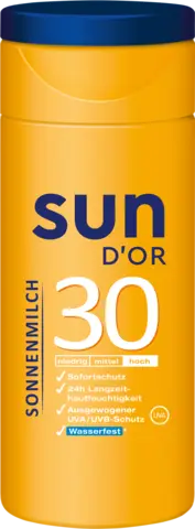 Sonnenmilch LSF 30 hoch von SUN D'OR