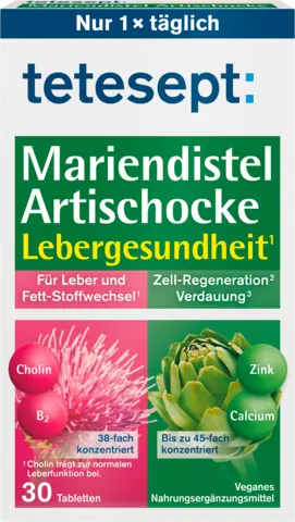Mariendistel Artischocke von TETESEPT
