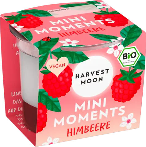 Bio Mini Moments Himbeere vegan von HARVEST MOON