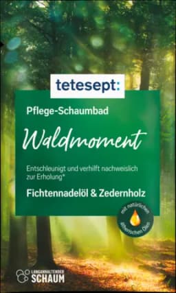 Pflege-Schaumbad Waldmoment von TETESEPT
